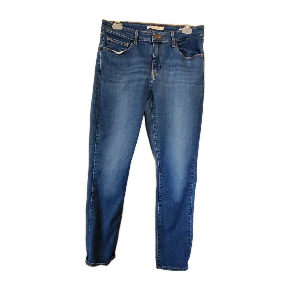 Levi Strauss Jeans Classic Midrise Skinny Womens Size 12m Blue